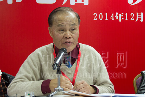 上海水泥行业协会原会长诸葛培智代表上届理事会讲话