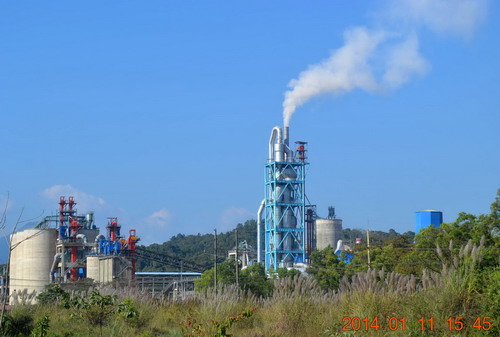 老挝万荣水泥有限公司生产线