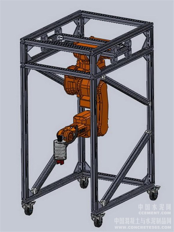 瑞典大學教授開發(fā)可移動混凝土3D打印機