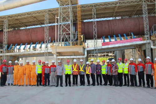 中材国际（南京）承建印尼BAYAH万吨线项目投产
