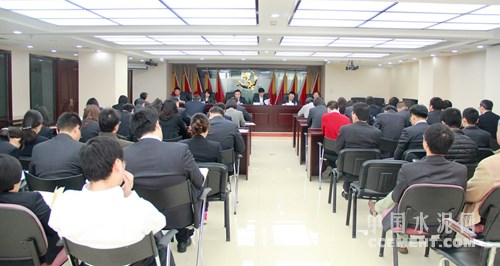 中材国际海外公司召开2014年度领导班子及成员考核会议